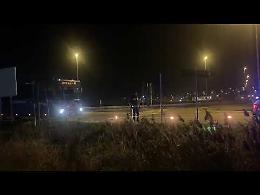 VIDEO Scontro con tre feriti a Caorso, le operazioni di soccorso