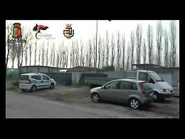 I controlli interforze al campo nomadi di via Zocco