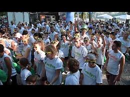 La corsa 'River-color Run' con ben 800 partecipanti
