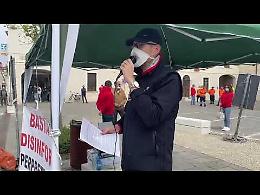 VIDEO Trasporti pesanti, la protesta dei lavoratori contro il Comune