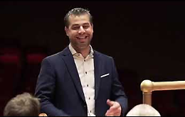VIDEO Jader Bignamini nuovo direttore dell'orchestra sinfonica 