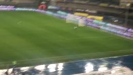 VIDEO Verona-Cremonese, l'ingresso in campo e il tifo sugli spalti
