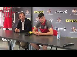 VIDEO2 Cremonese, la presentazione del terzino Nadir Zortea