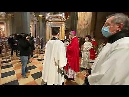 VIDEO Domenica delle Palme, l'ingresso del vescovo in Cattedrale