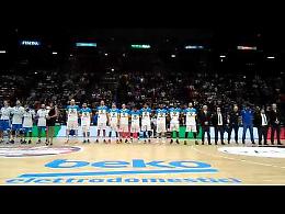 Inno nazionale prima di Vanoli-Sassari, Final eight di Coppa Italia 2016