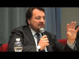 L'intervento dell'assessore regionale lombardo all'agricoltura Gianni Fava