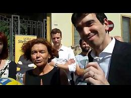 VIDEO Il ministro Martina al mercato di via Verdi