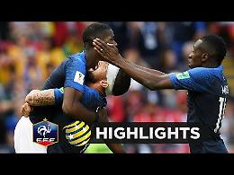 MONDIALI 2018 Francia-Australia 2-1