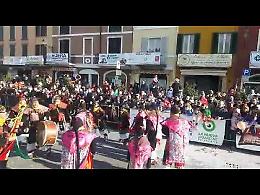 VIDEO La prima sfilata a pagamento del Carnevale Cremasco