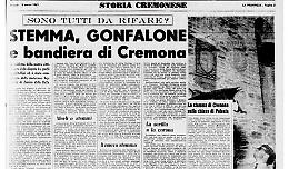 Stemma, gonfalone e bandiera di Cremona