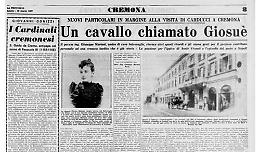 Racconti della visita di Carducci a Cremona