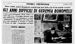 Aspetti inediti della vita di Mons. Bonomelli e di Cadolini