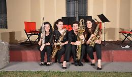 Brescia. Domenica 'Aperitivo in concerto' con il Quartetto Thymosax 