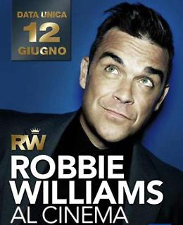 Robbie Williams "Take the crown" live al cinema il 12 giugno