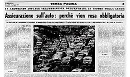 L'assicurazione sull'auto diventa obbligatoria