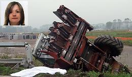 Paullese, ciclista muore schiacciata da un rimorchio