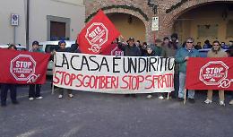 Comitato Antisfratto in azione, occupato il Comune di Soncino