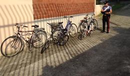 Ricettazione di bici rubate, romeno denunciato