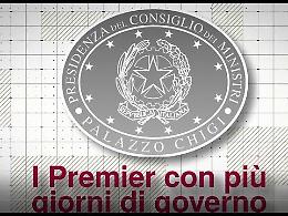 VIDEO I Premier con più giorni di governo