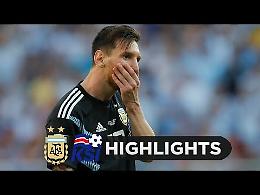 MONDIALI 2018 Argentina-Islanda 1-1