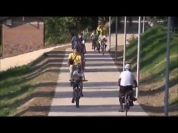 VIDEO L'inaugurazione della pista ciclabile di via del Sale a Cremona