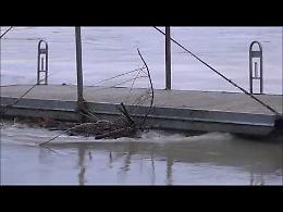 VIDEO La piena del Po a Cremona giovedì 8 novembre