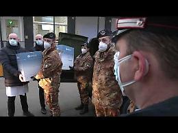 VIDEO Già a Niguarda le prime 324 dosi destinate alla Lombardia