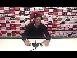 VIDEO Carpi-Cremonese, Rastelli ringrazia Arvedi e il ds Bonato