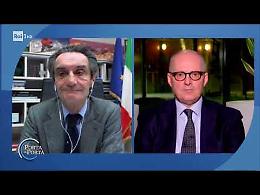VIDEO Il confronto tra Gianluca Galimberti e Attilio Fontana a 'Porta a porta'