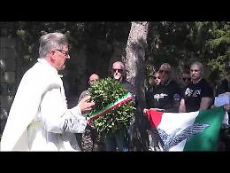VIDEO Duce e Farinacci,  commemorazione al cimitero