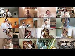 VIDEO Inno di Mameli eseguito dalla Banda della Società Musicale Estudiantina