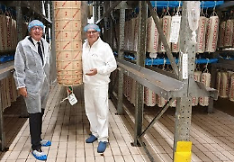 Il prefetto di Cremona in visita all'Auricchio