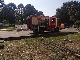 Incendio in via Panfilo Nuvolone: 3 intossicati