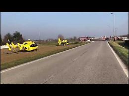 VIDEO L'incidente stradale di Rivarolo del Re