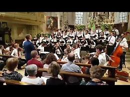 VIDEO Concerto di coro e orchestra d'archi di Magdalen college School di Oxford nella chiesa dell'Assunta a Sabbioneta 