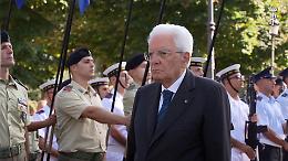 82° anniversario Difesa di Roma, Mattarella depone due corone d'alloro