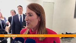 Milano-Cortina, Metsola "Percorso che in Europa possiamo ammirare"