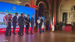 Il canottaggio azzurro festeggia i suoi campioni