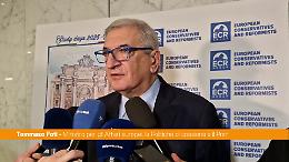 Ue, Foti "Servono passi avanti per recuperare competitività"