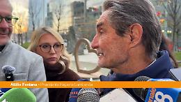 Milano-Cortina, Fontana "Lavori quasi finiti, test Arena Santa Giulia ok"