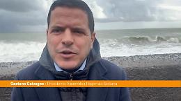 Maltempo in Sicilia, sopralluogo del presidente Ars Galvagno nelle zone colpite