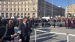 Anna Wintour e Tom Ford ai funerali di Valentino, le immagini