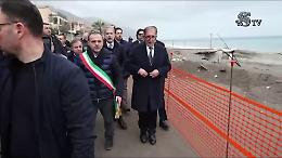 Maltempo, sopralluogo di La Russa nei territori colpiti del Messinese e Catanese