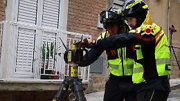 Frana Niscemi, effettuati 60 interventi di recupero beni dai Vigili del Fuoco