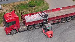 Trasporto merci, quello su gomma domina sul ferroviario