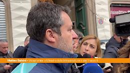 Iran, Salvini "Per il Governo italiano la diplomazia &egrave; la via preferibile"