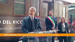 Treno del Ricordo, Musumeci &ldquo;Giovani conoscano storia per non ripetere errori"