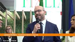 Fontana inaugura il padiglione Italia della London Book Fair