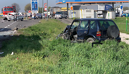 Gravissimo incidente sulla Padana Inferiore: strada chiusa per alcune ore