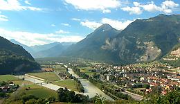 La sesta tappa dal Gran San Bernardo a Saint Maurice